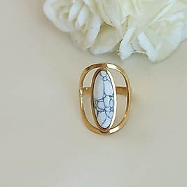 Beyaz Celik Yüzük(ayarlanabilir ölçü)