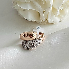 Bombeli Taşlı Xuping Celik Yüzük(19 no)