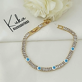 Nazar Suyolu Baget Çelik Bileklik