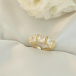 3 Baget Çelik Yüzük(ayarlanabilir ölçü)