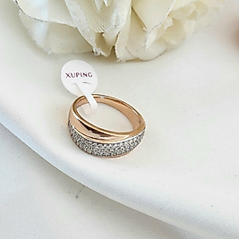 Benn  Xuping Çelik Yüzük(17 no rose)