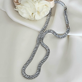 Baget Celik Kolye Gümüş