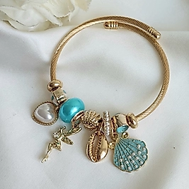 Bluelove Çelik Charm Bileklik