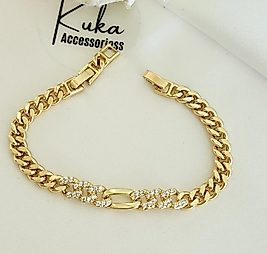 14K Birdeyes Xuping Çelik Bileklik