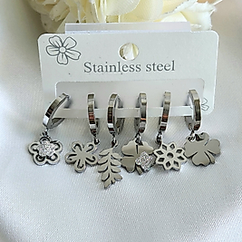 Yoncalar Çelik Küpe