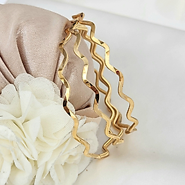 23 cm 3'lü Zigzag Ajda Bilezik