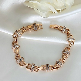 Halka Taş Xuping Çelik Bileklik(18cm ve 19.5cm))