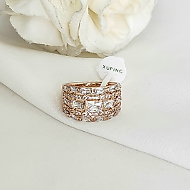 Thequenn Xuping Çelik Yüzük(19 no)