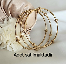 21cm  Dorika Çelik Ajda Bilezik