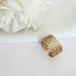 Kalın Greg Çelik Yüzük(ayarlanabilir ölçü)