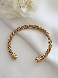 Topuz Burgu Çelik Bileklik